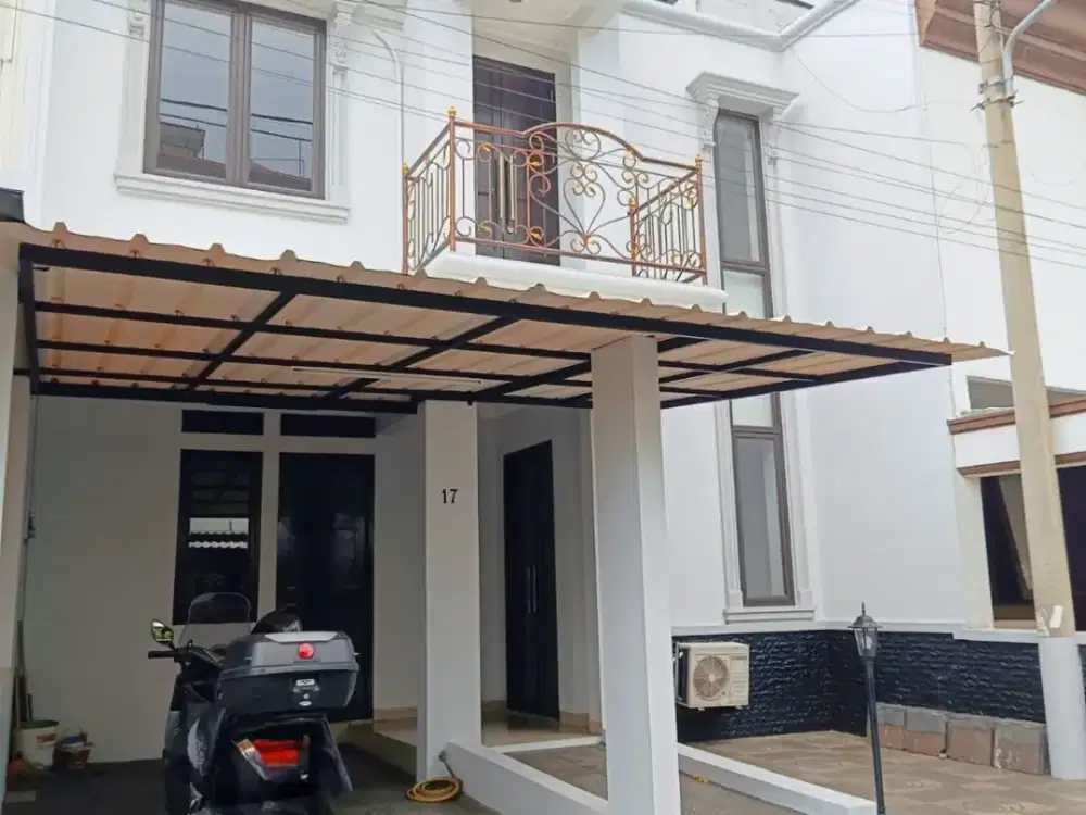 DIJUAL RUMAH 2,5 LANTAI MODERN MINIMALIS – CLUSTER CIPINANG MUARA, JATINEGARA – JAKARTA TIMUR S718