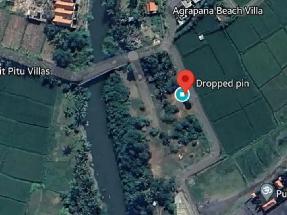 Tanah dngan view pantai dan sawah abadi