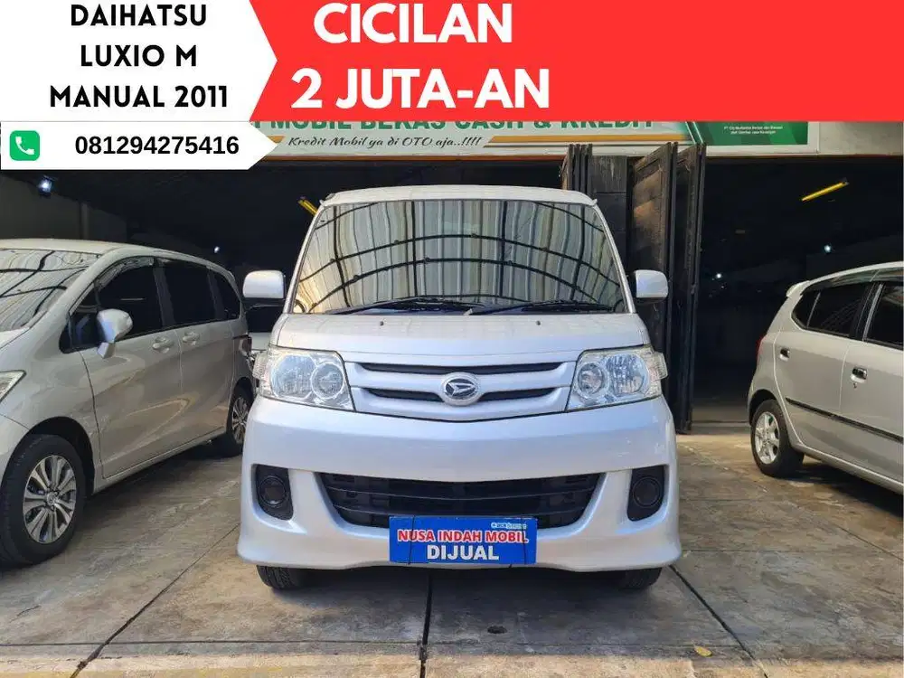 CICILAN 2 JUTA-AN Daihatsu Luxio M MANUAL 2011