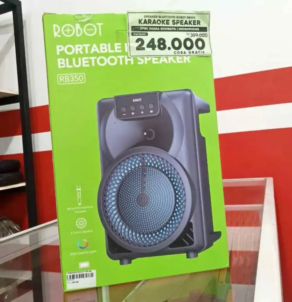 Speaker Karaoke Robot