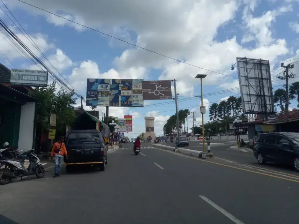 Jual tanah bagus tepi Jl Raya