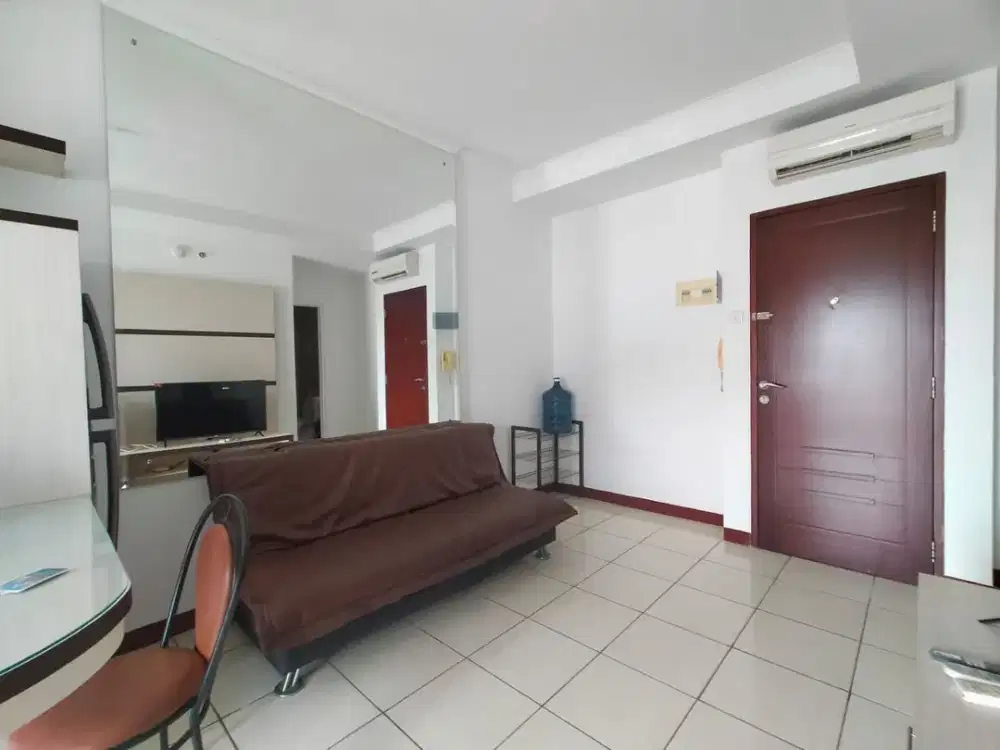 Disewakan Tipe 2 Kamar Furnish Rappi dan Bersih di Apartemen Mediterania Garden 2