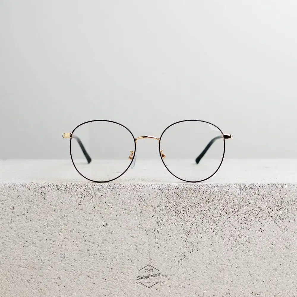 KACAMATA BULAT UNISEX KECE KEKINIAN DAN LENTUR - MIRANTI 02