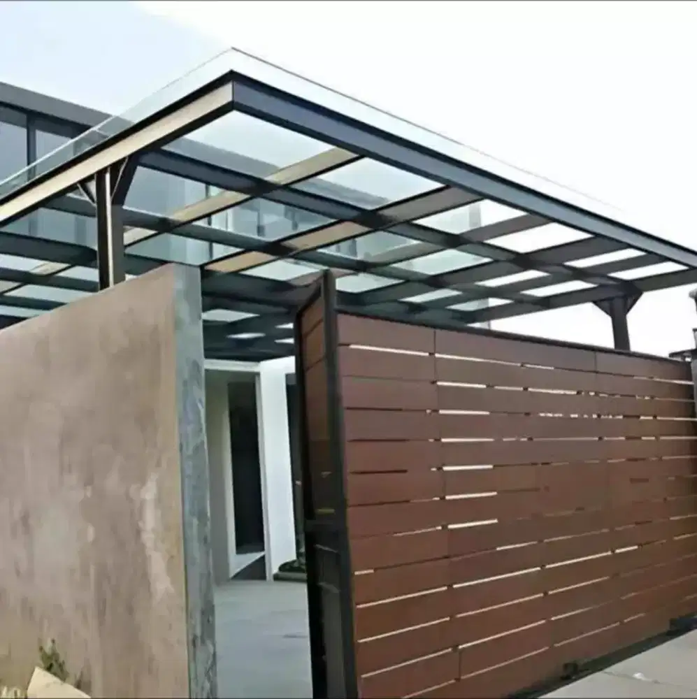 Canopy atap kaca