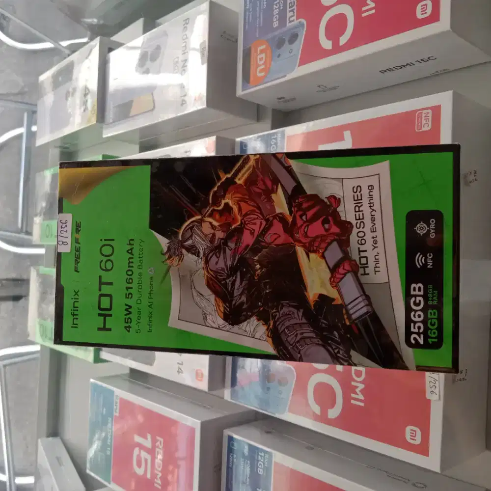 Infinix hot 60i8/256