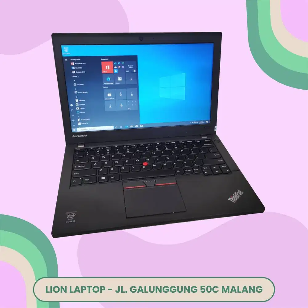 RAM 8GB SSD 256GB Core i5 Lenovo Thinkpad X250 [05|12]