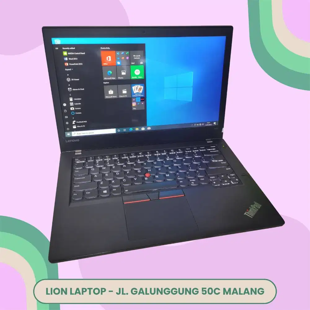 RAM 8GB SSD 256GB i5 Touchscreen Lenovo Thinkpad T470 [05|12]