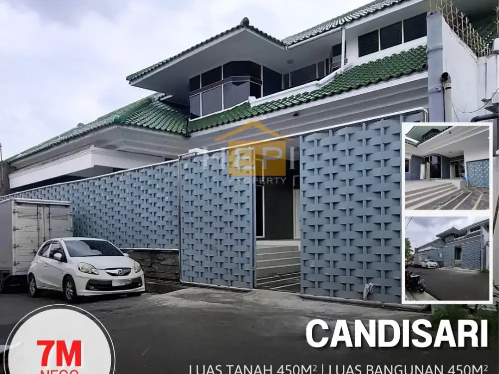 Rumah 2 Lantai Hrg Turun Drastis Sisingamangaraja Kawasan Elite Candisari Semarang Atas