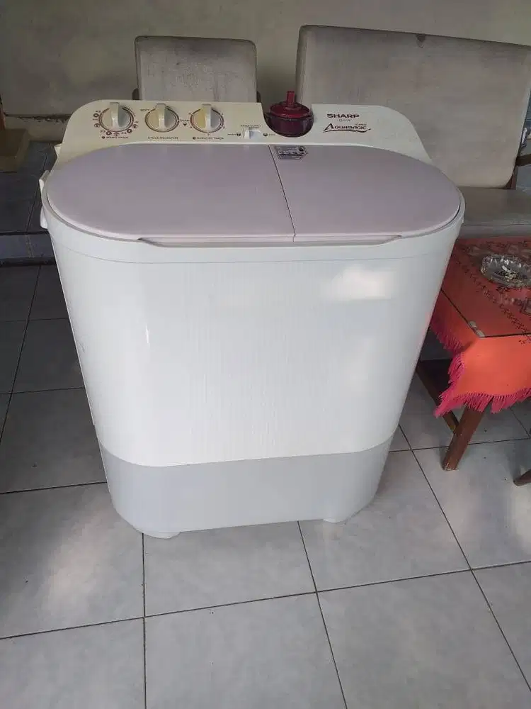 Mesin Cuci Sharp 2 Tabung Cilimus