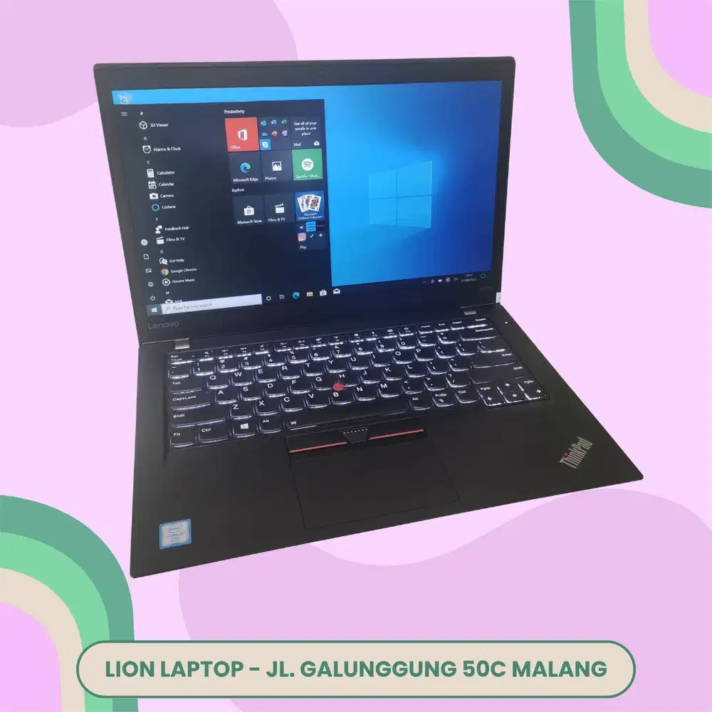 RAM 8GB SSD 256GB Core i5 Touchscreen SLIM Lenovo Thinkpad T470s [05|1