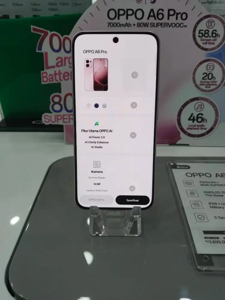 Oppo A6 Pro 5G RAM 8/256GB
