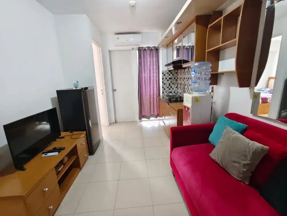 Disewakan apt bassura 2 kamar furnish murah setahun