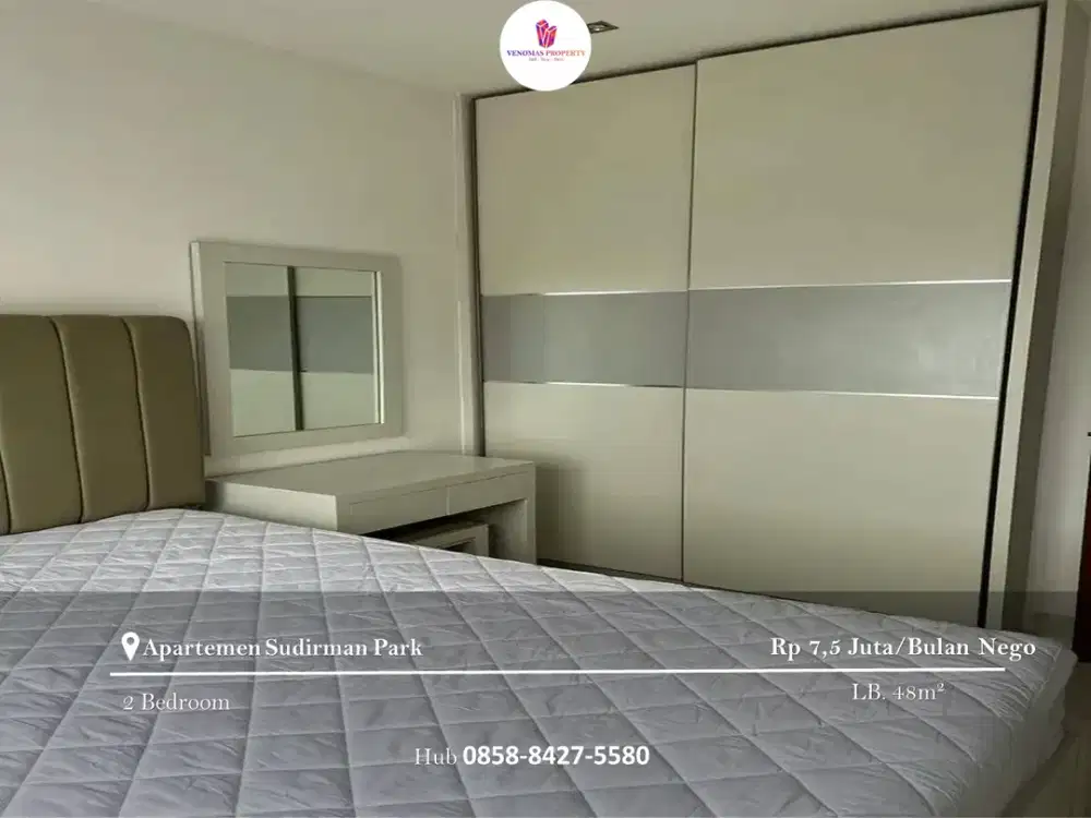 Disewakan Apartement Sudirman Park 2BR Full Furnished Tower B