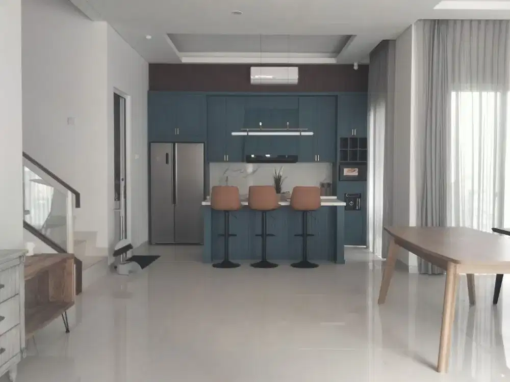 Dijual Rumah Semi Furnished  New Menteng Village - Gading Serpong