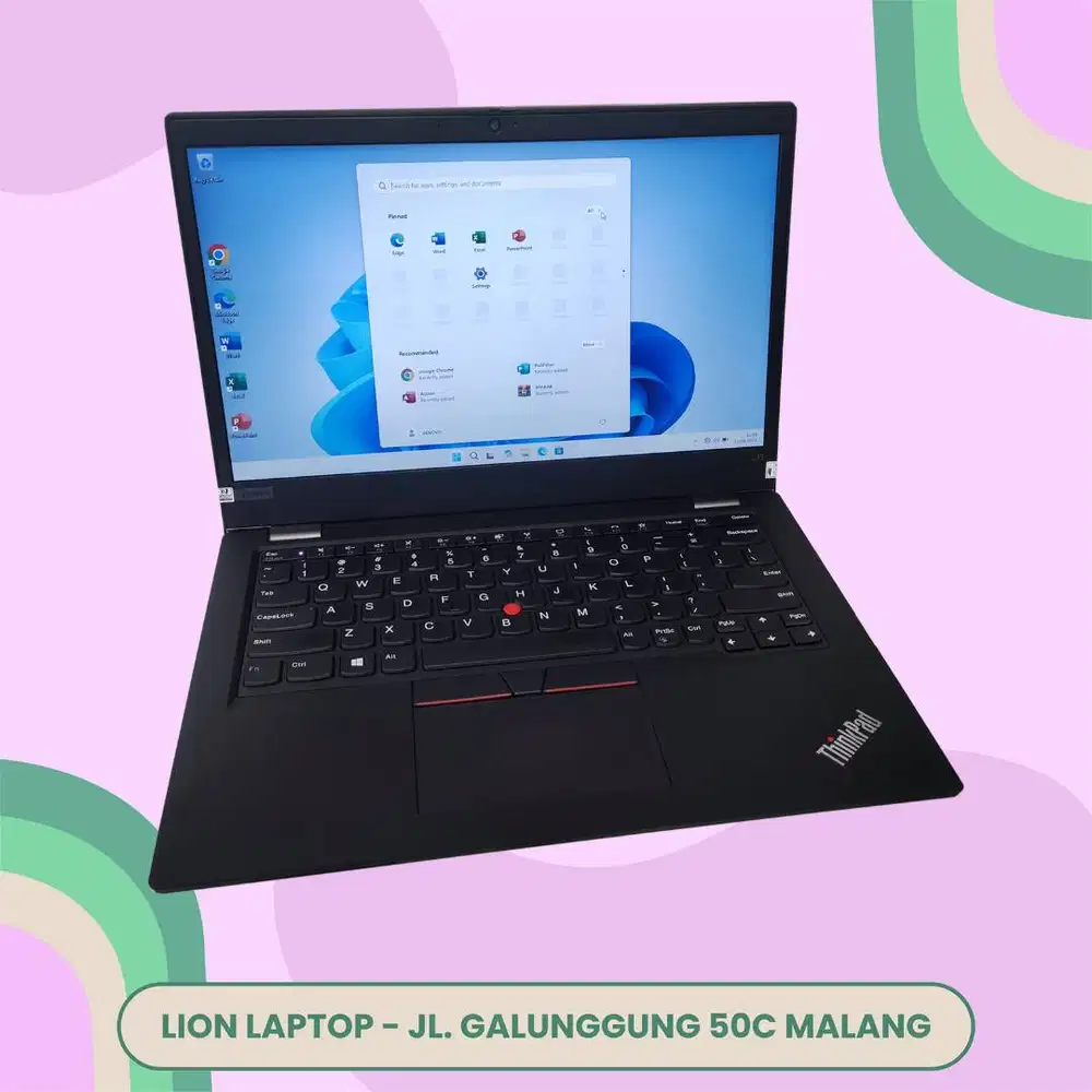 i5 GEN 11 3 JUTAAN RAM 8 SSD 256 Lenovo Thinkpad L13 [05|12]