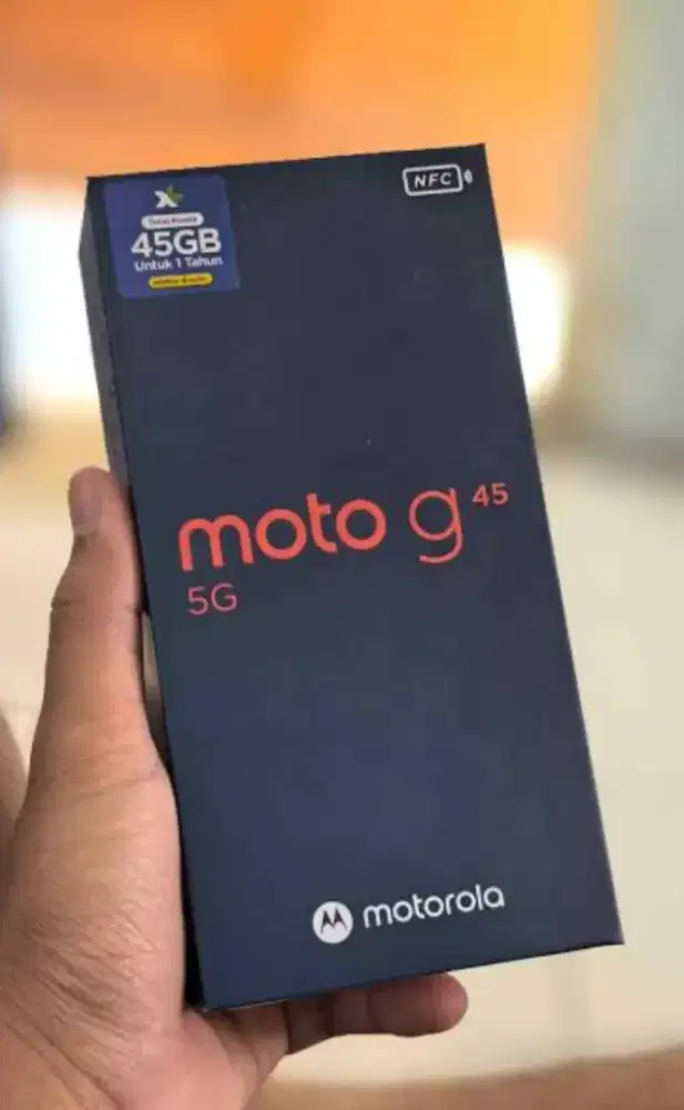 Murah hp Baru Motorola G45 5G 8/256 grs resmi, bs TT