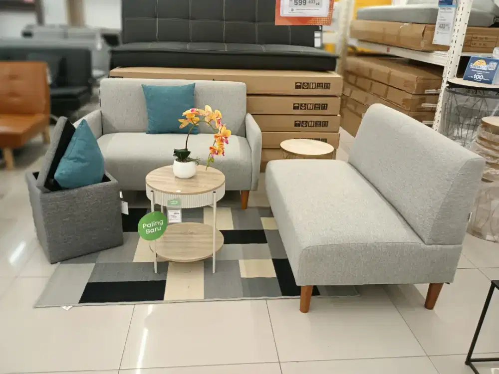 Obral sofa dua seater fabric