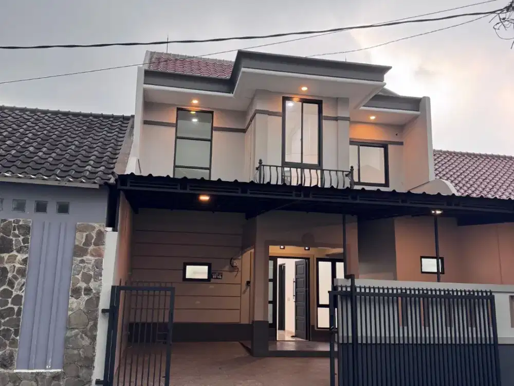 Rumah Baru Minimalis Siap Huni Villa Melati Mas, Serpong, Tangerang Selatan