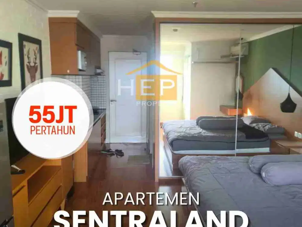 apartemen sentraland dekat simpang lima semarang ! ada view arah kota !