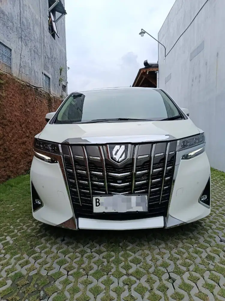 Toyota Alphard G Lombardi 2018 White Putih 2017 2019 Jual Cepat Bu