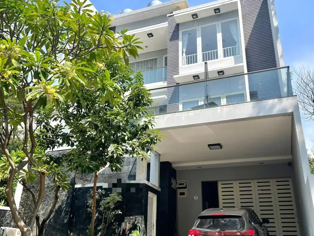 TERMURAH, CLUSTER  MARINA ANCOL 3,5 LANTAI 10X20, FURNISHED,JUAL RUGI