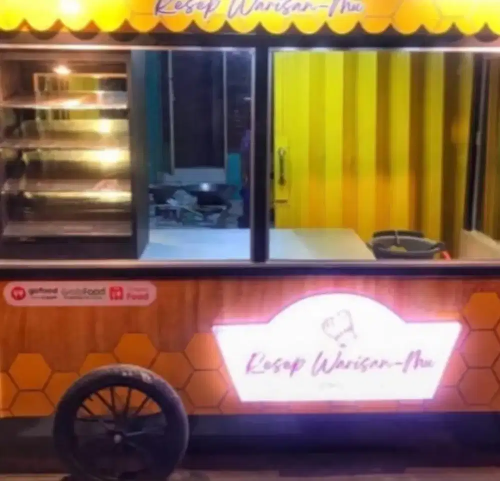 Gerobak Usaha Makanan