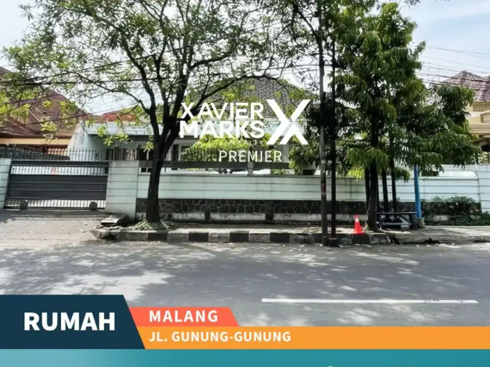 Rumah Mewah Pusat Kota Dekat Kayutangan di Klojen Malang