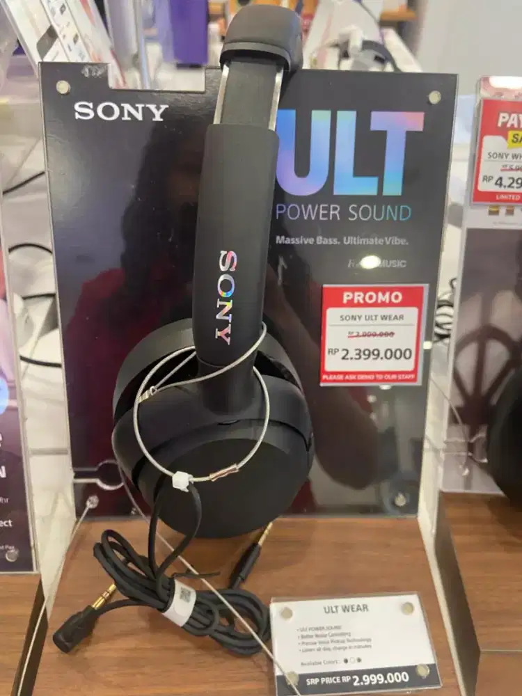 PROMO CICILAN BUNGA 0% SONY ULT WEAR