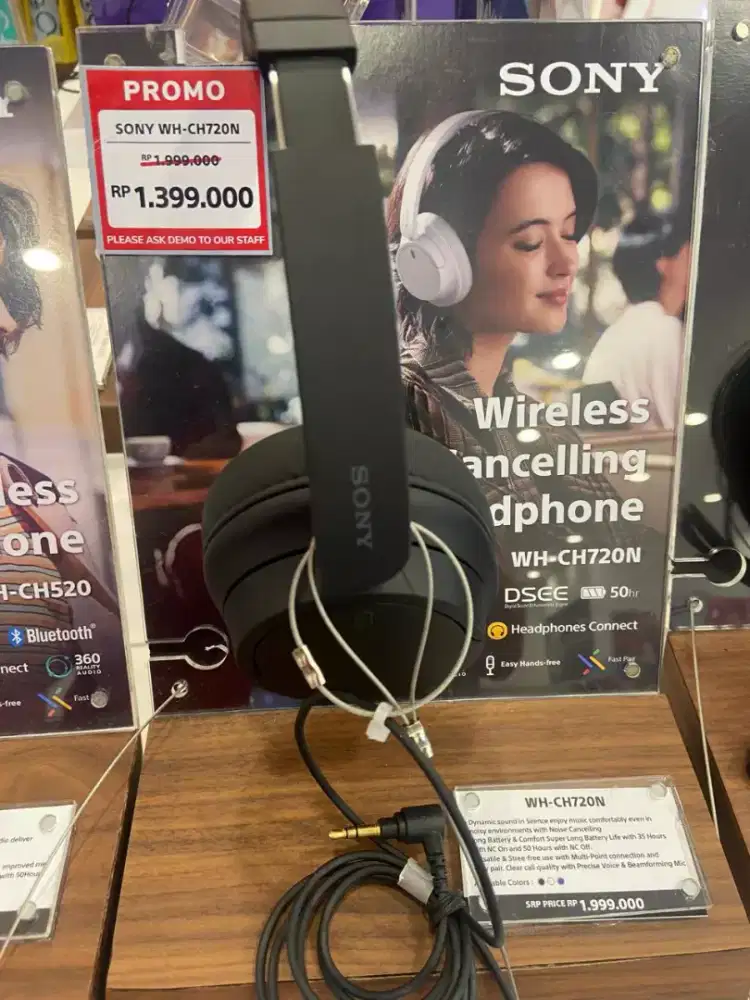 PROMO CICILAN BUNGA 0% SONY WH-CH720N