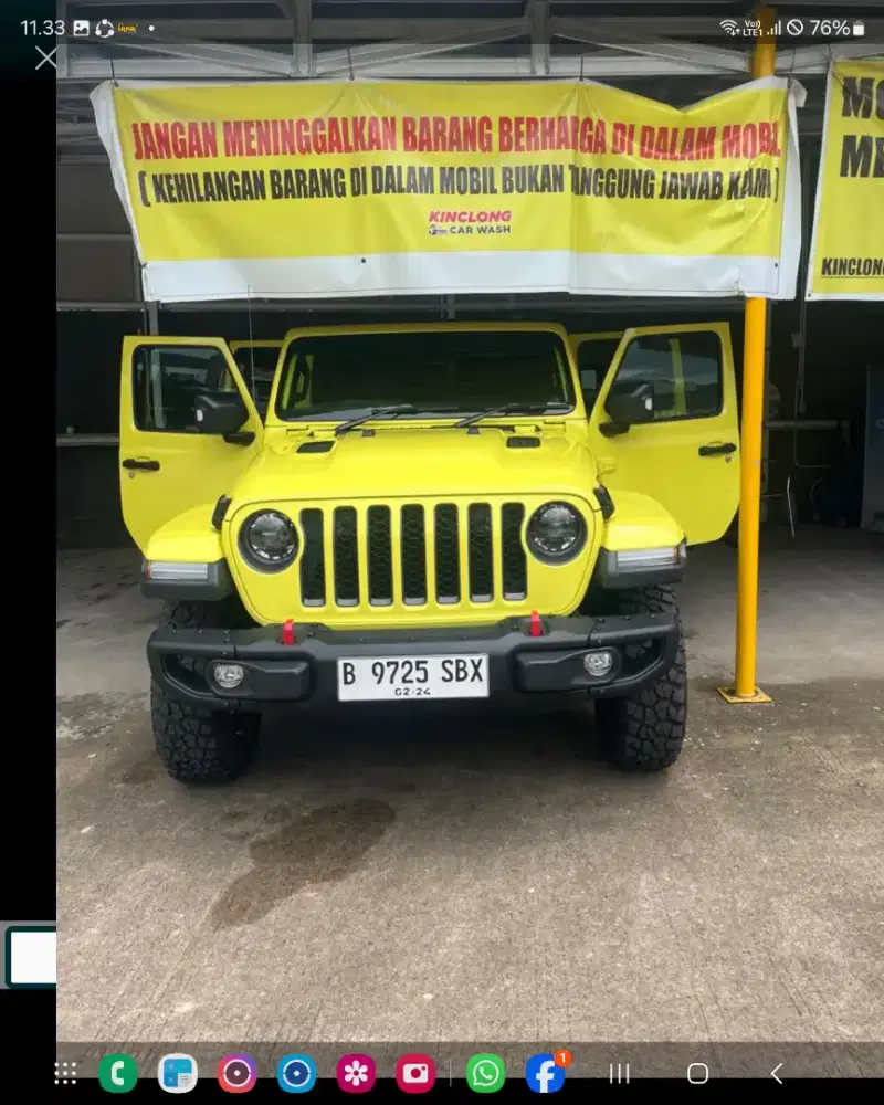 DIJUAL JEEP RUBICON GLADIATOR TAHUN 2023