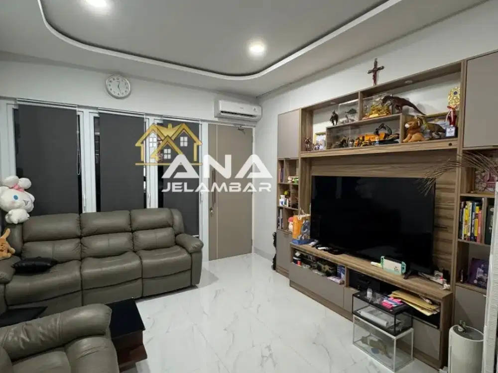 ANA RUMAH MURAH UK 3.75X14M DI KOMPLEK KAVLING POLRI JELAMBAR