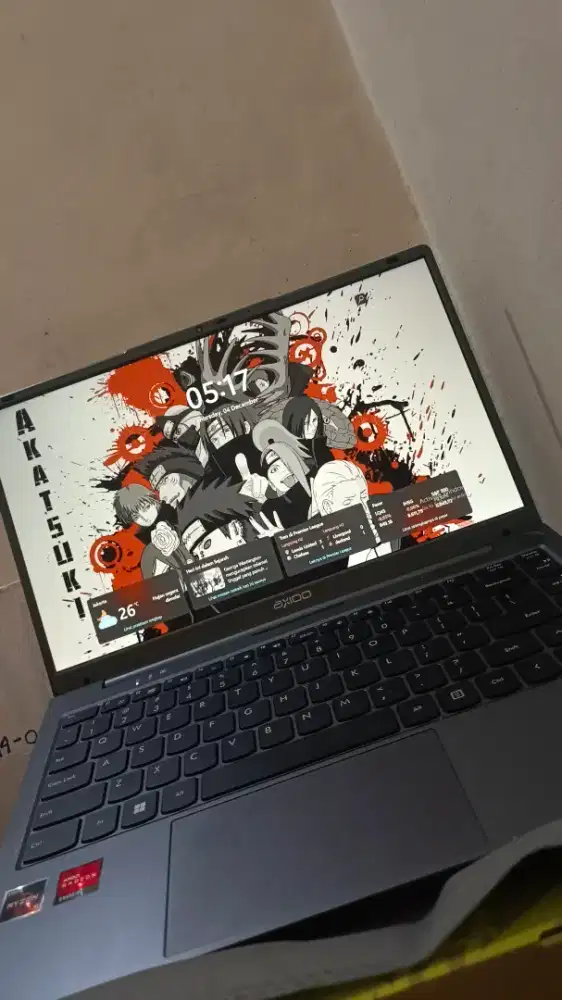 axioo hype 5 AMD x3 ryzen 5,8gb, 256gb , Windows 11