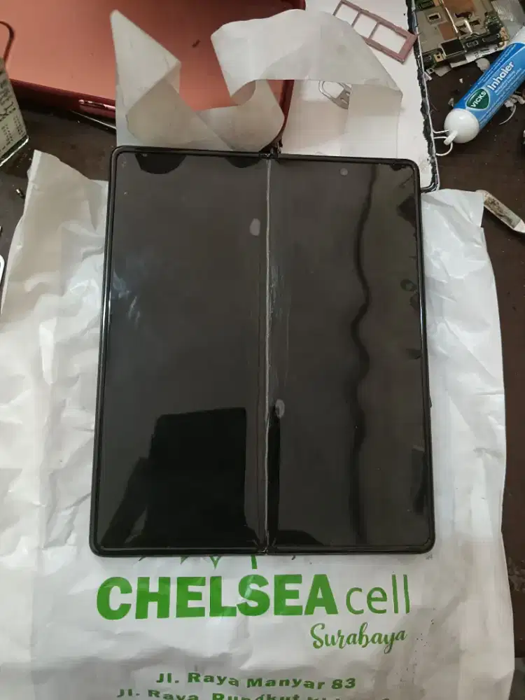 Murah hp Samsung Fold 5 kondisi mati mesin masih mulus , baterei kembu