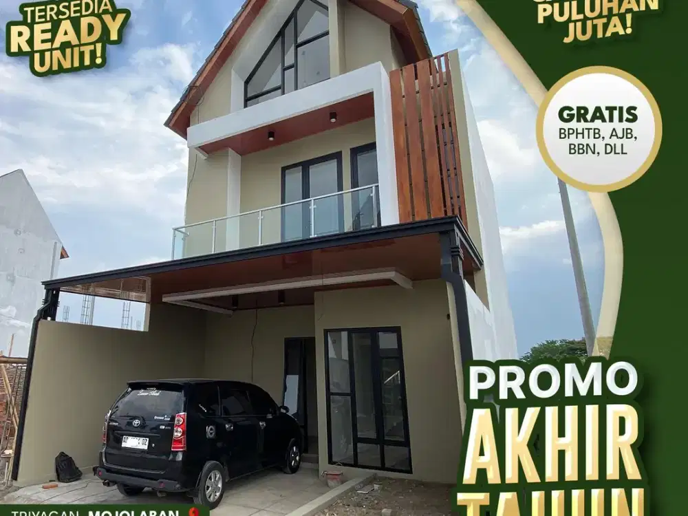 BU.Rumah 2 Lantai Strategis dekat Kampus UNS & Kota Solo