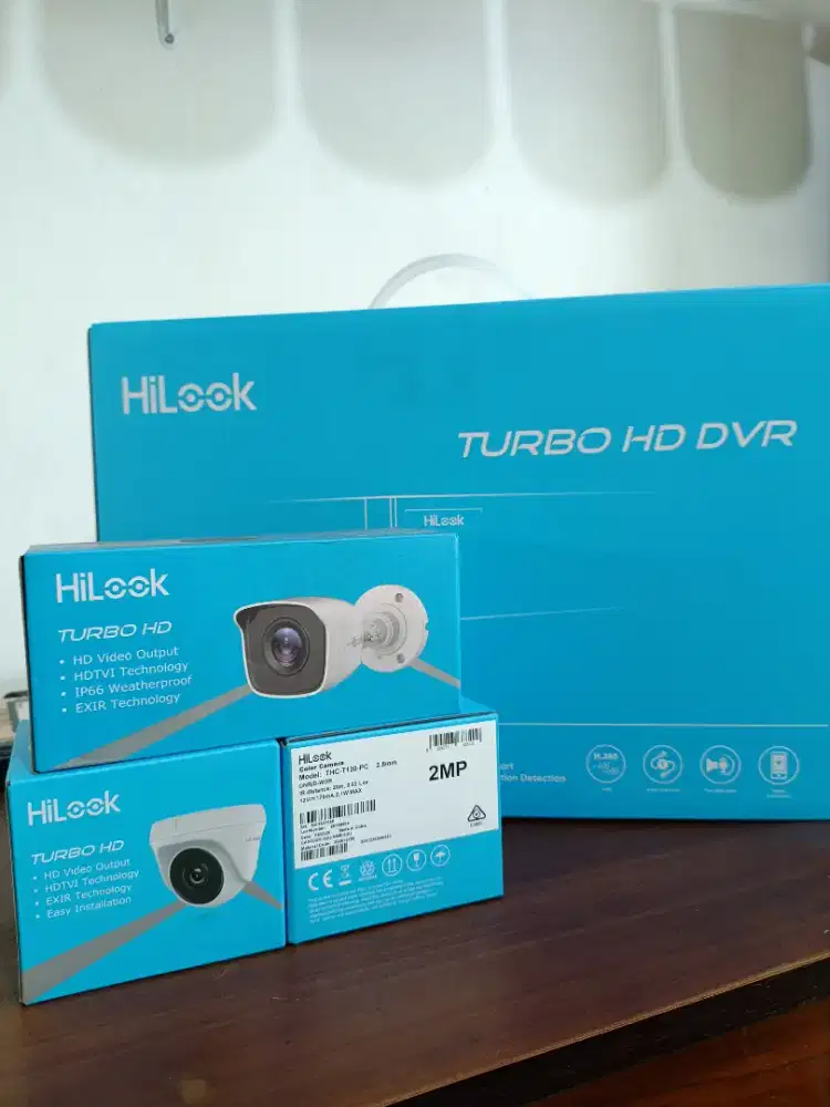 Paket ipcam hilook 2mp-5mp