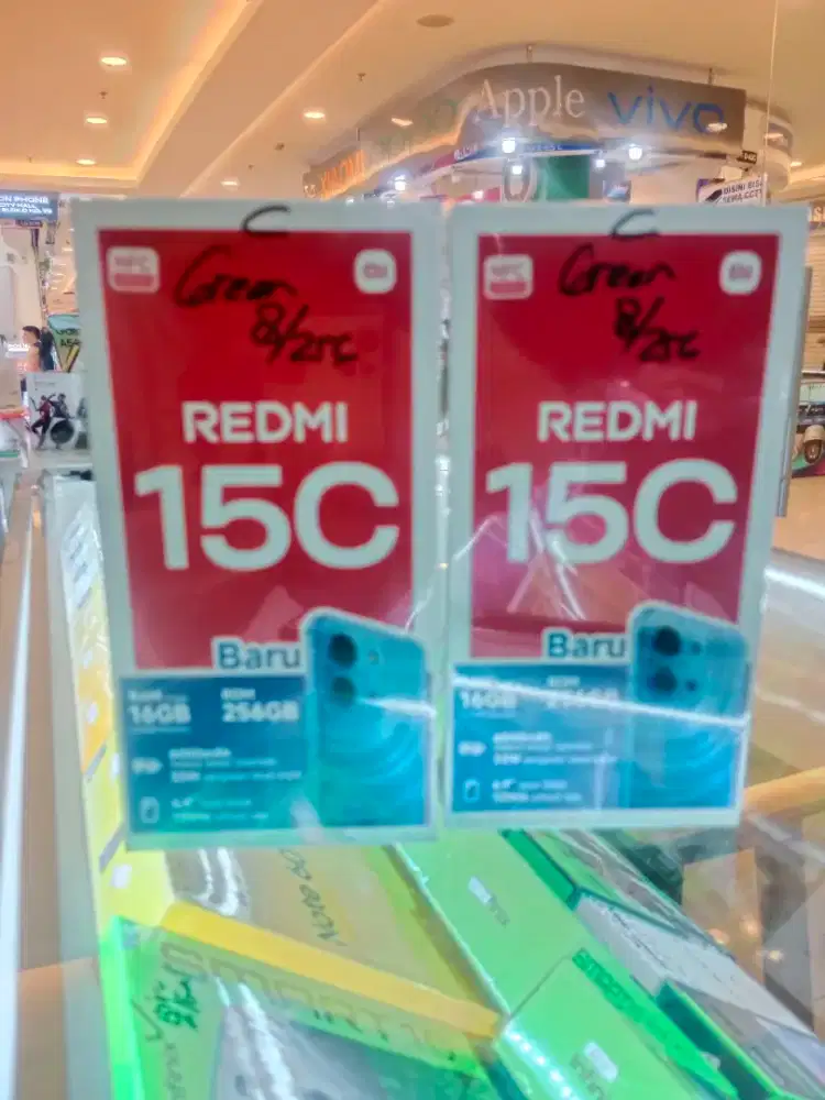 xiaomi redmi 15C 8/256 baru garansi resmi 1 tahun