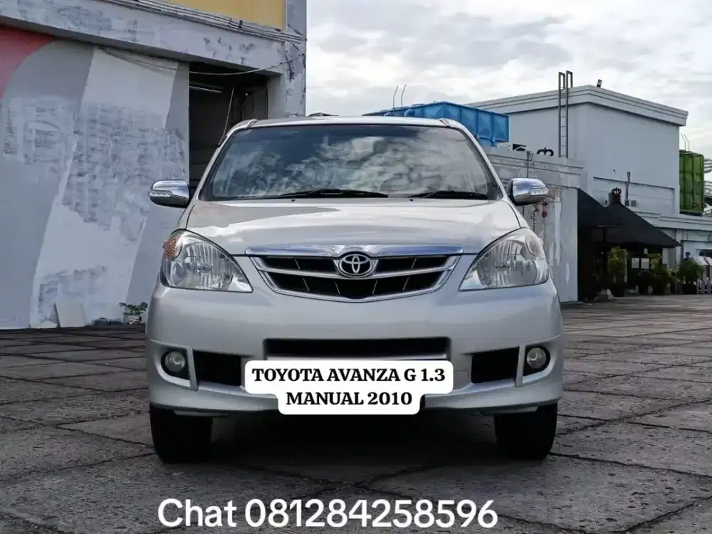 (KM21RB) TOYOTA AVANZA G 1.3 MANUAL 2010/PAJAK 2'2026