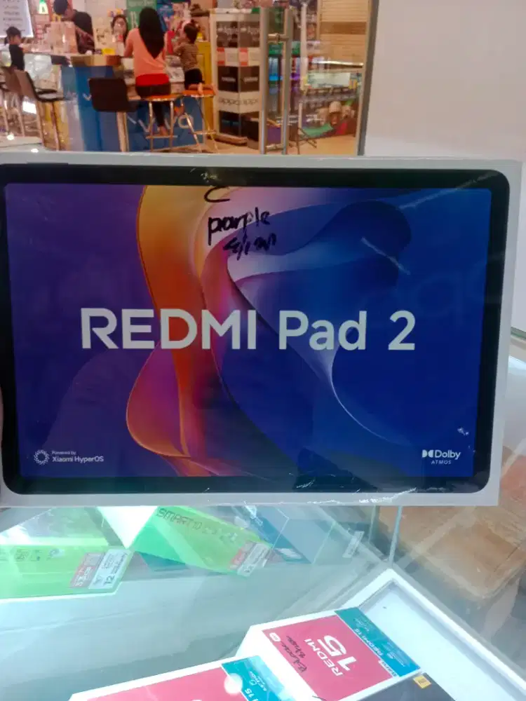 xiaomi Redmi Pad 2 4/128 wifi , Baru, Garansi Resmi 1 Tahun