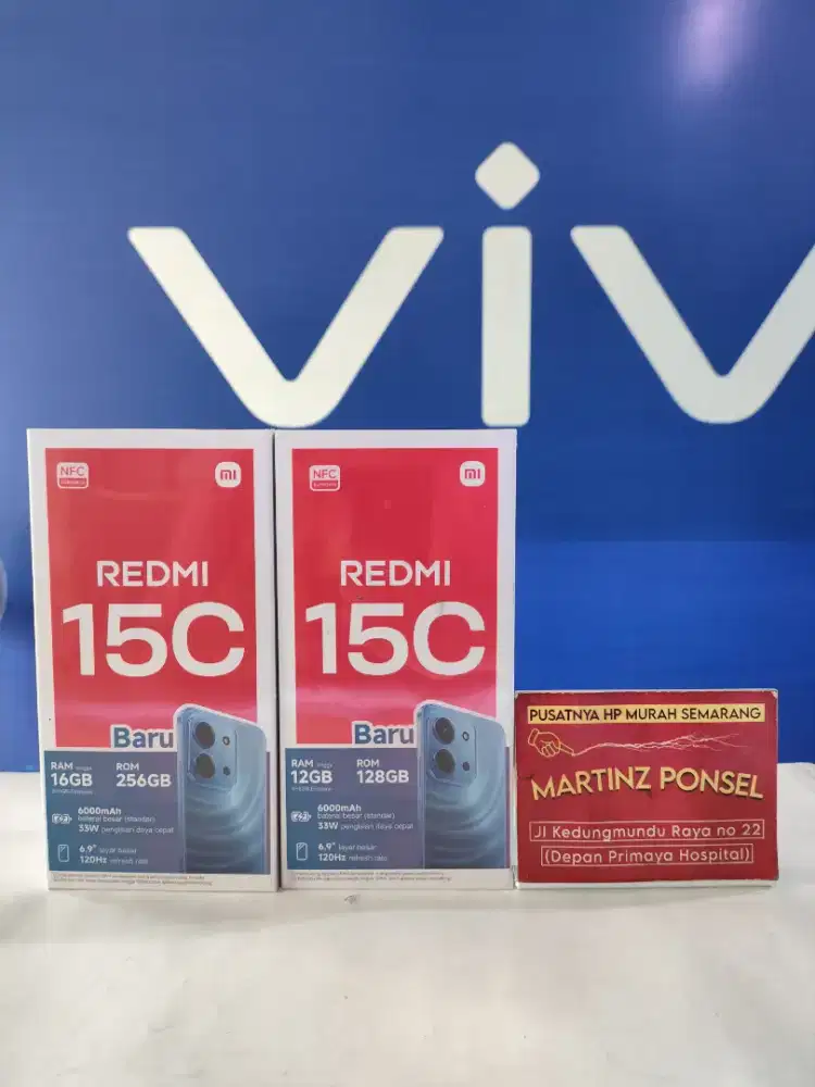 REDMI 15 C 6/128, 8/256 GB NEW