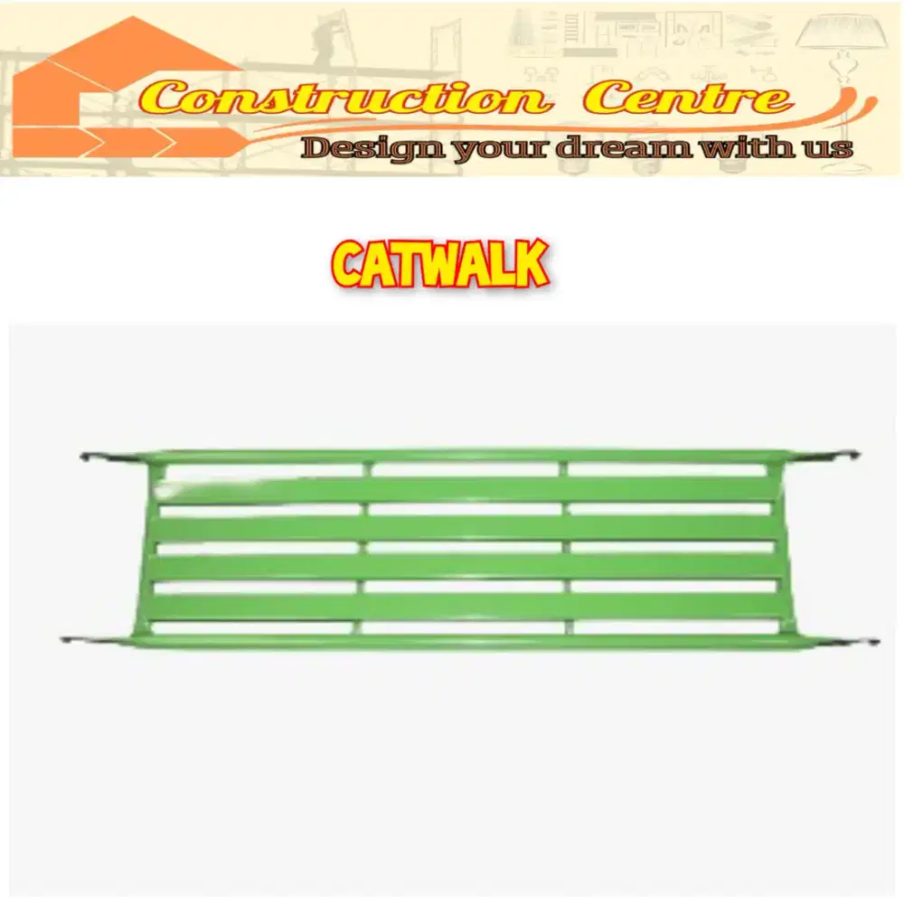 papan besi scaffolding