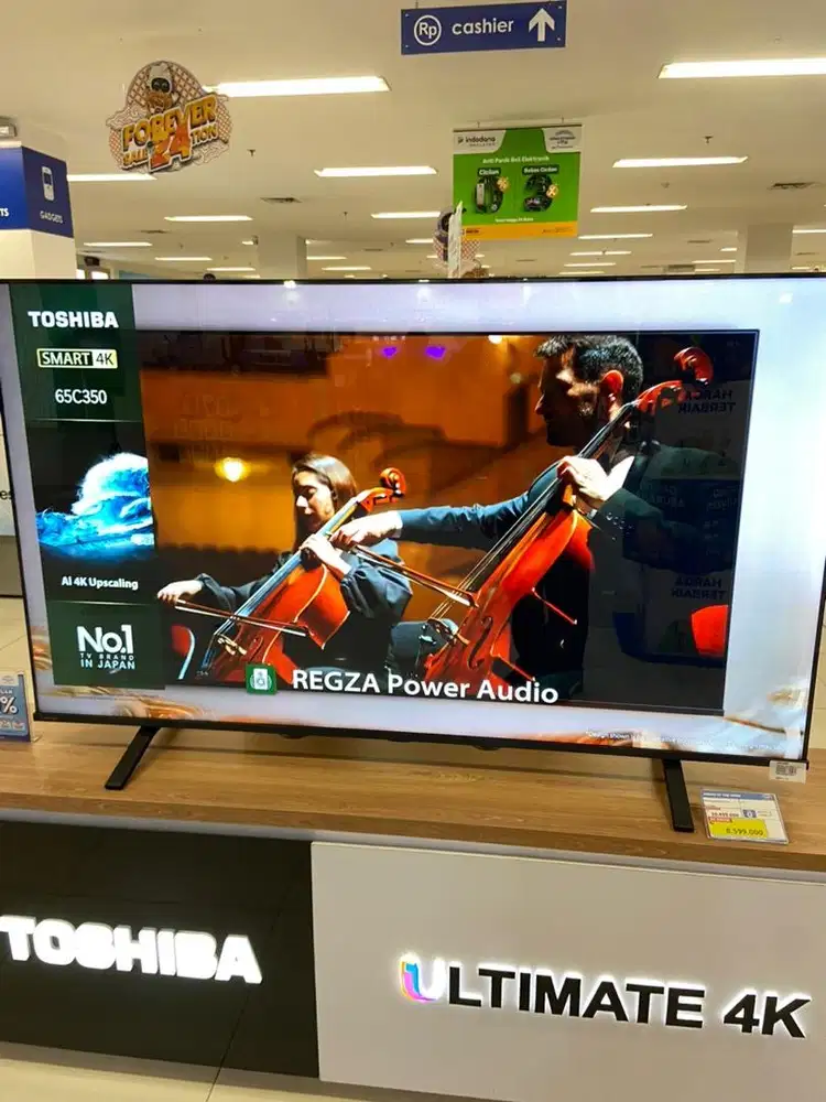 TOSHIBA UHD GOOGLE TV 65inch