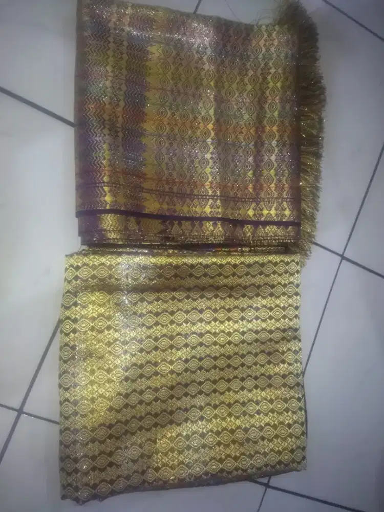 Mahar kain songket Melayu peninggalan ortu