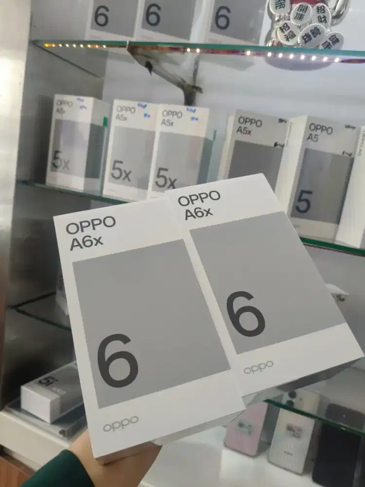 Oppo A6x Baru Segel Garansi resmi