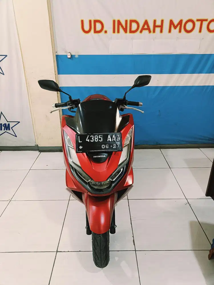 Merah doff HONDA PCX 160 NON ABS 2022 KM RENDAH
