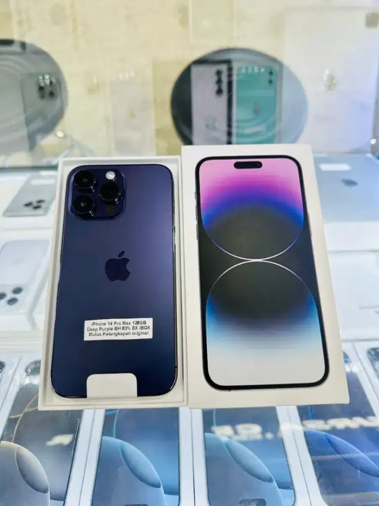 iPhone 14 Pro Max 128 GB ex iBox Resmi  128 GB Deep Purple