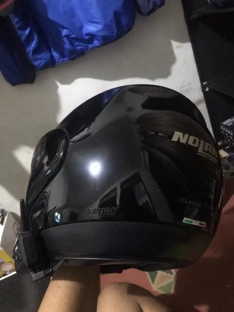 helm nolan n102 classic asik