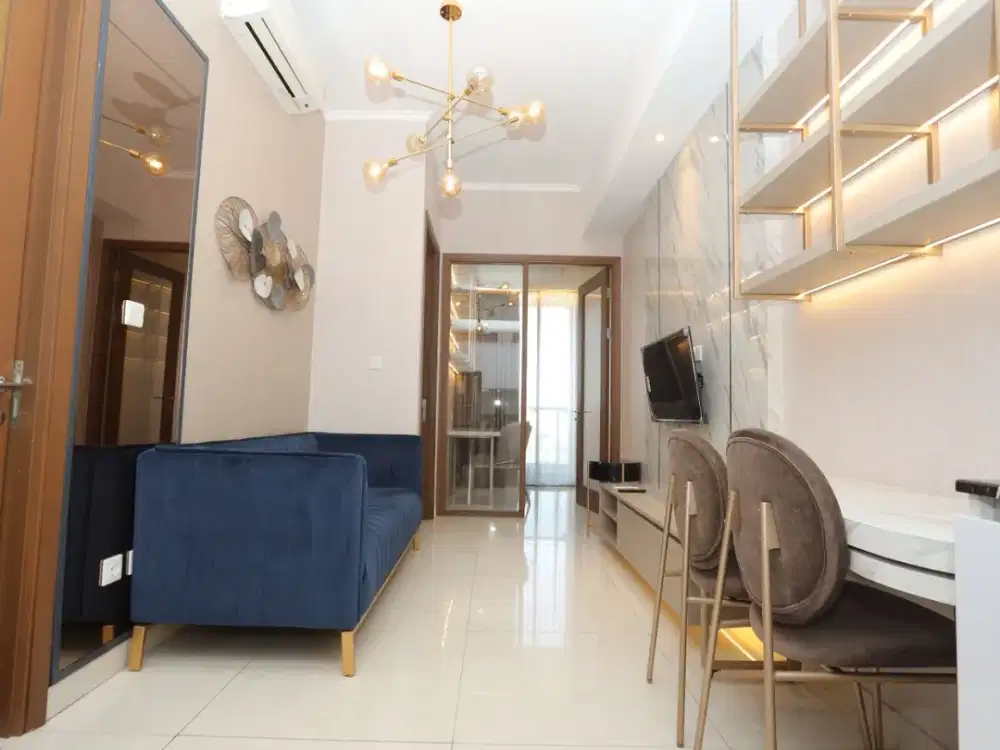 Disewakan Apartemen Taman Anggrek  Residence Type 1 BR + 1  Jakara Barat