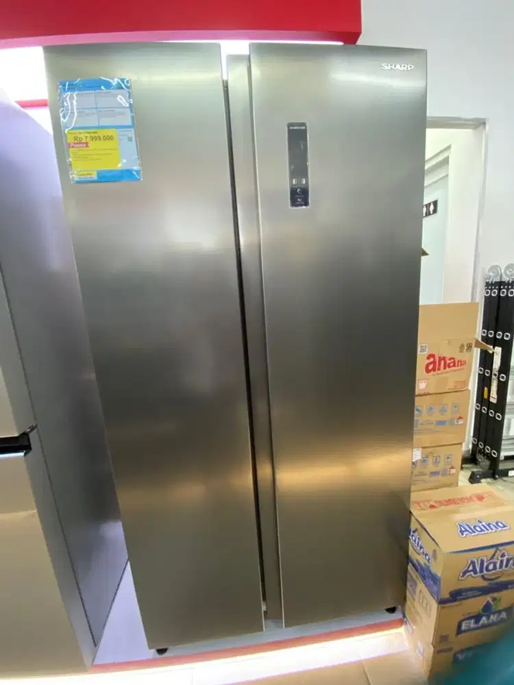 Bisa cicilan kulkas Sharp Sbs promo cicilan Bunga 0%