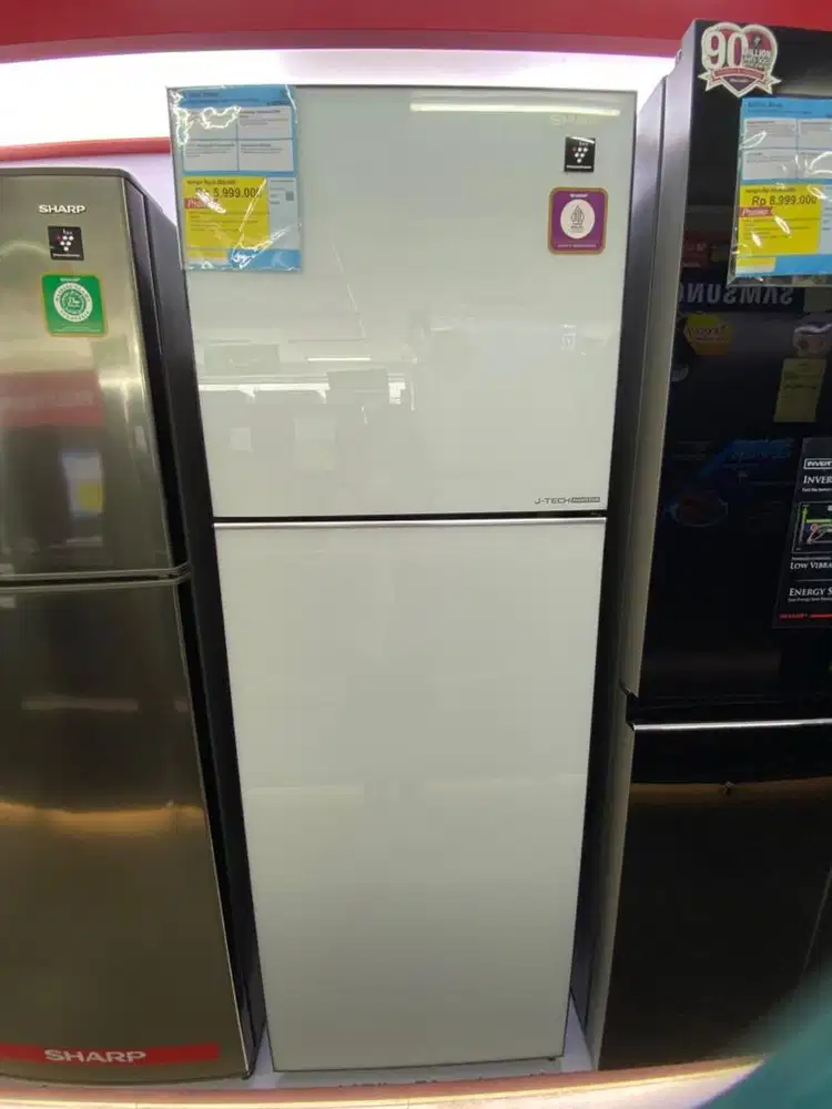 Bisa cicilan Kulkas Sharp 2 pintu promo cicilan bunga 0%