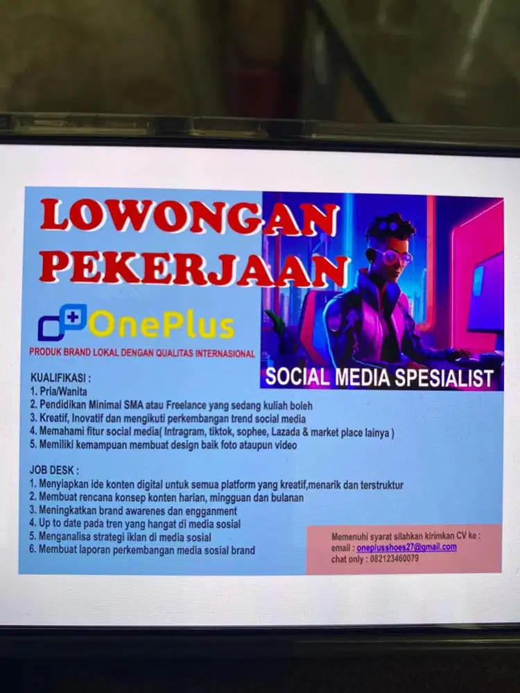 Sosial Media Spesialist